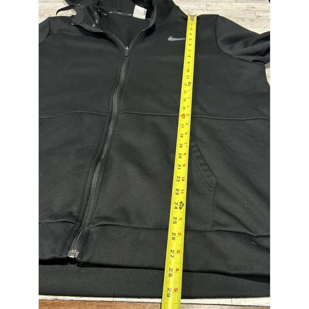 Nike Men's Therma-Fit Full‎ Zip Black Hooded Jacket Hoodie CU6231-010 Size XXL